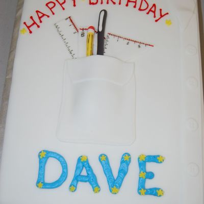 Nerd Shirt Pocket Cake