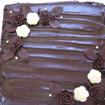 Chocolate Wedding Cake