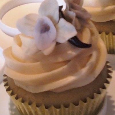 Vanilla Bean, Fondant Orchid