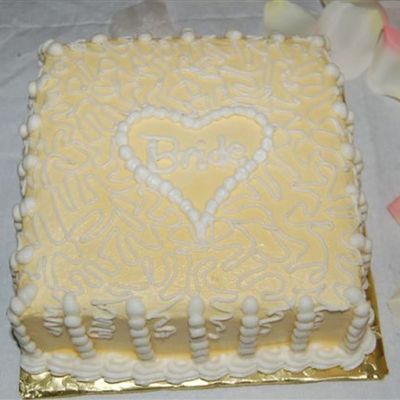 Bride And Groom Cake