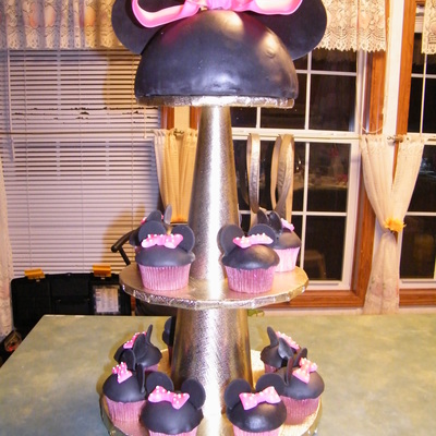 Minnie Cupcakes