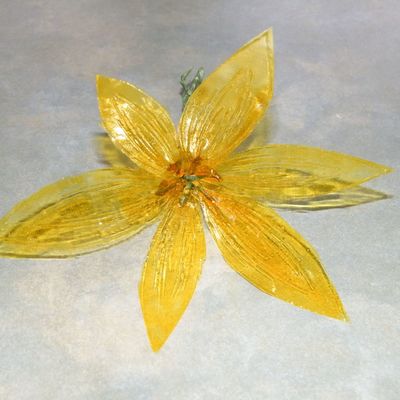 Yellow Gelatin Flower