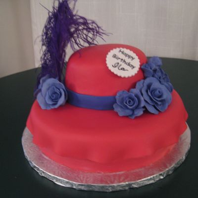 Red Hat Cake For Birthday