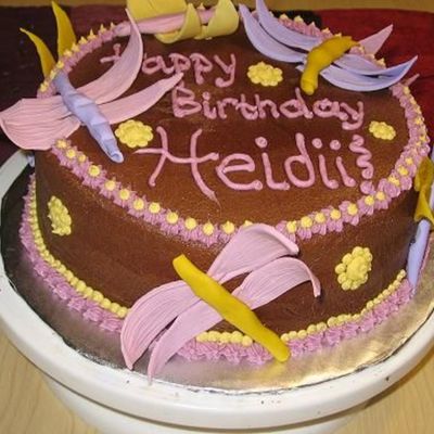 Dragonfly Birthday Cake