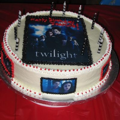 Twilight Birthday Cake