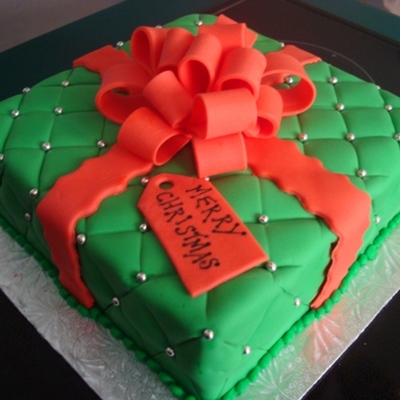 Christmas Present Cake