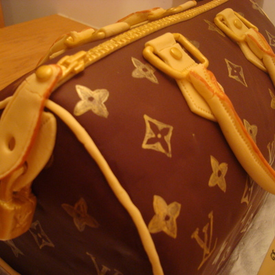 Louis Vuitton Purse Cake