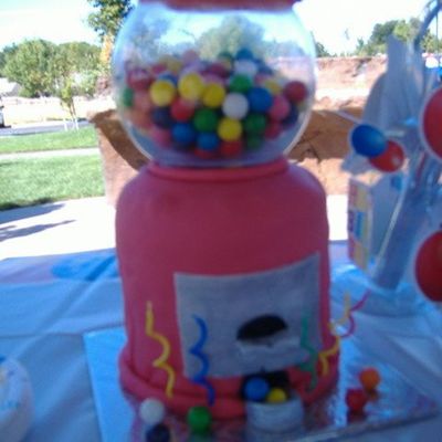 Gumball Machine Cake