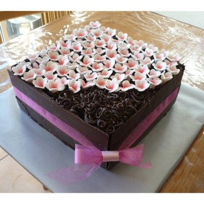 Pink Frangipani Cake