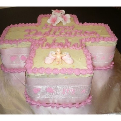 Baby Dedication Cake