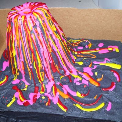 Lavagirl Cake