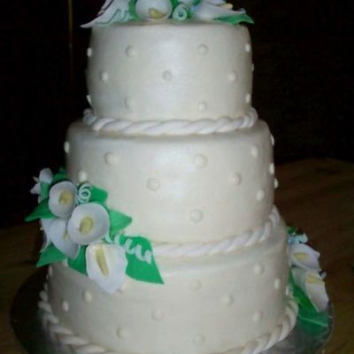 Cream Cheese & Calla Lilies