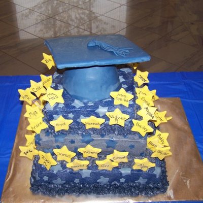 5Th Grade Graduation Cake