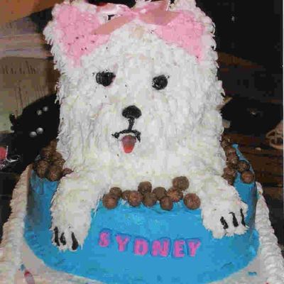 Dog Birthday Cake