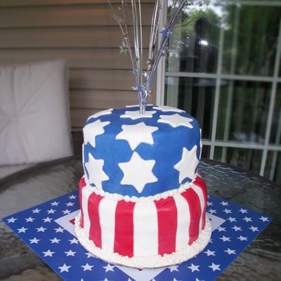 4Th Of July Cake