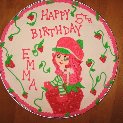 Strawherry Shortcake Cookie Cake