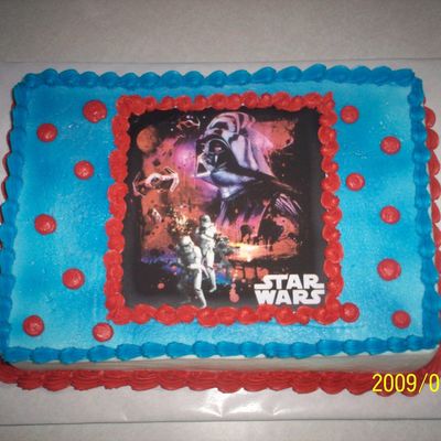 Star Wars Edible Image