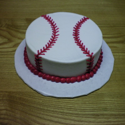 Baseball Smash Cake