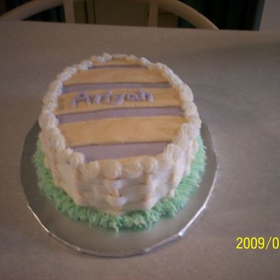 Easter Egg Basketweave