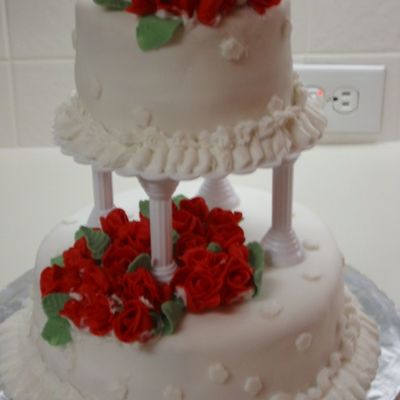 First Attempt: Wedding Cake