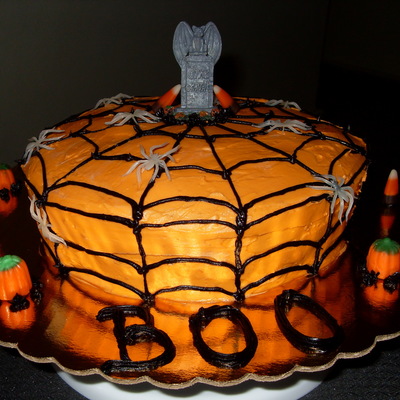 Small Halloween Cake
