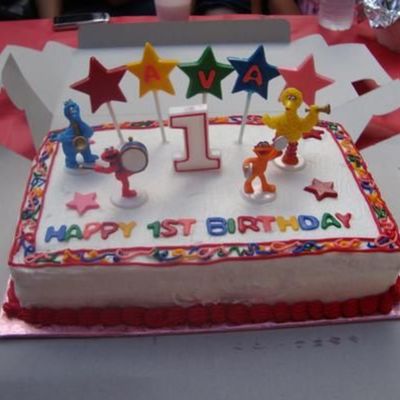 Sesame Street-Happy 1St Birthday