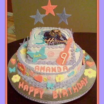 Hannah Montana Cake