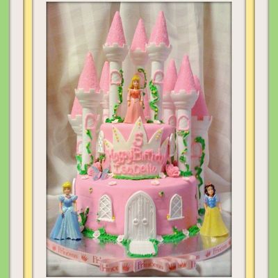 Princess Castle Cake