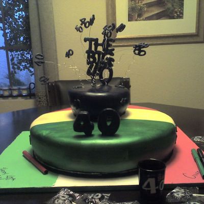 Cinco De Mayo 40Th Birthday Cake