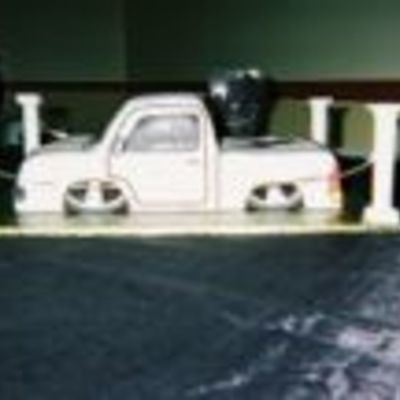 Slammed Low Rider Truck