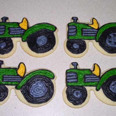 Tractor Cookies