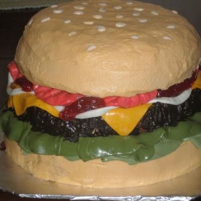Hamburger Cake