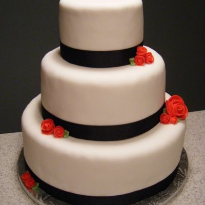 Rice Krispie Wedding Cake