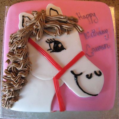 Lauren's Horse Cake