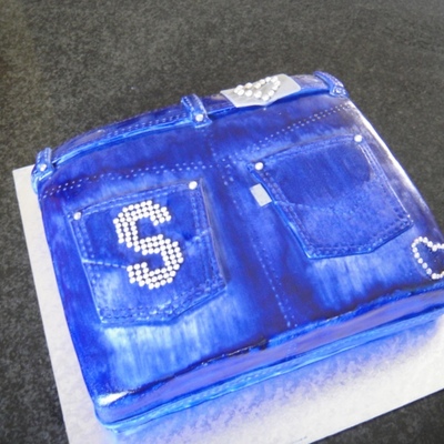 Denim Cake