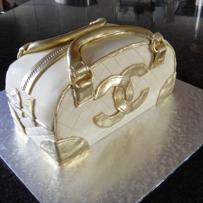 Gold Chanel Bag