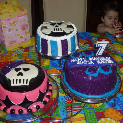 Skull Cakes