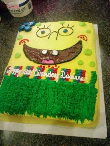 Spongebob Cake