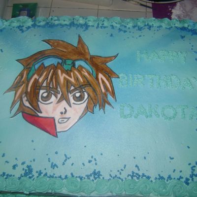 Yu Gi Oh Cake