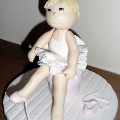 Ballerina Cake Topper