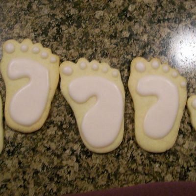 Baby Feet Cookie