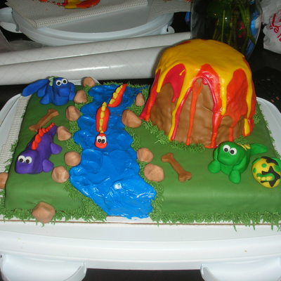 Dinosaur Cake