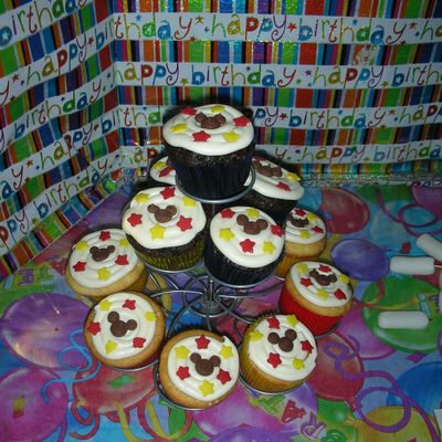 Mickey Mouse Cupcakes