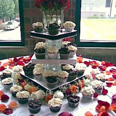 Lisa's Bridal Cupcake Tower