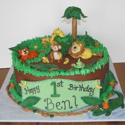 Ben's 1St Birthday - Jungle Safari