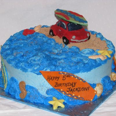 Beach Party: Vw W/surfboard