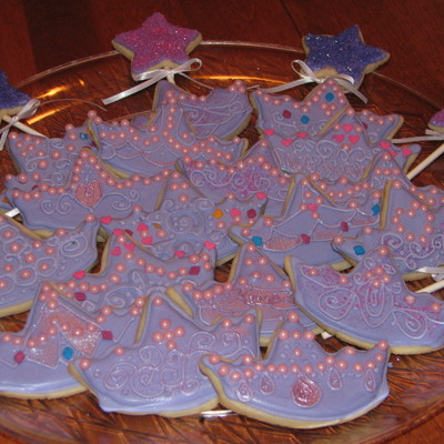 Pink And Purple Tiaras & Wands