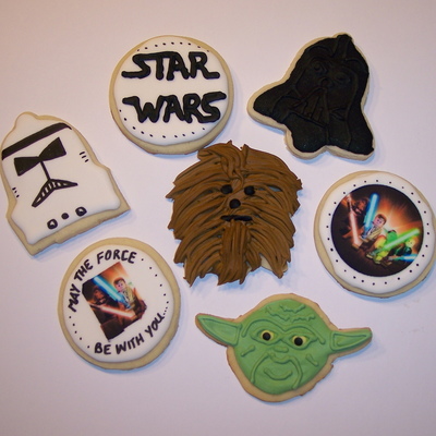 Wookie (And Other Star Wars!) Cookies
