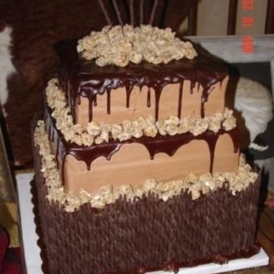 3 Tier Chocolate Praline Cake