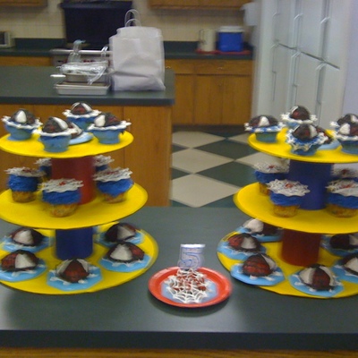 Spiderman Cup Cakes...3D Form
